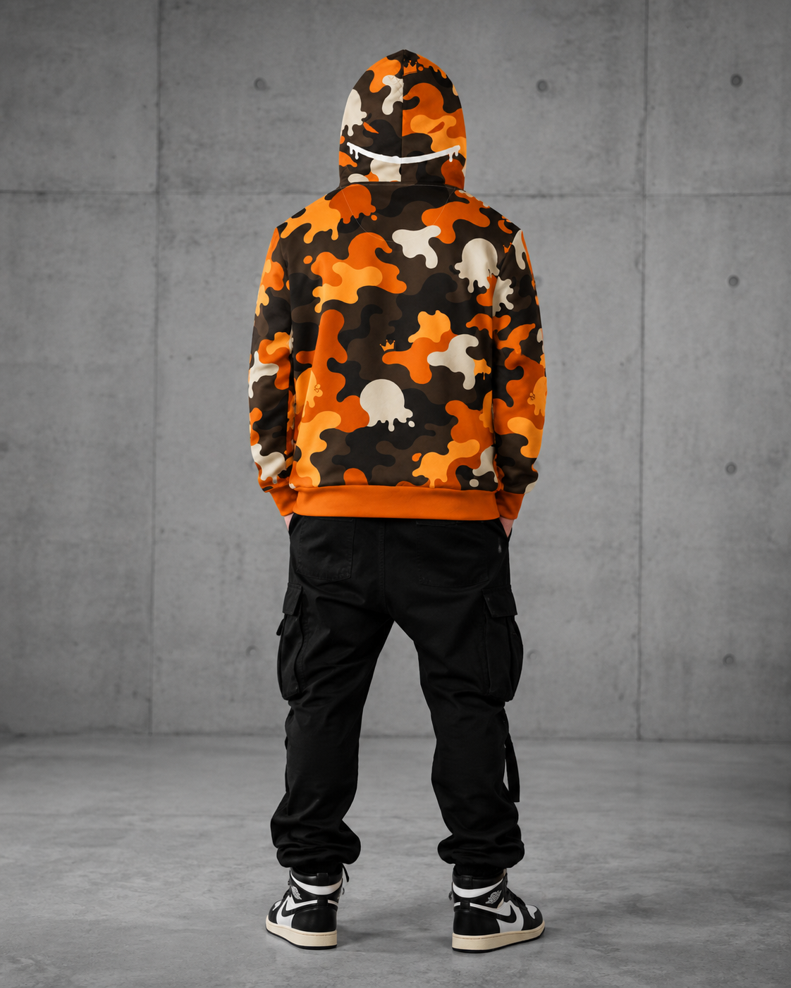 MAGMA DRIP | MAMMOTH ICE SCREAM Camo Hoodie | BoZo™ StreetWear
