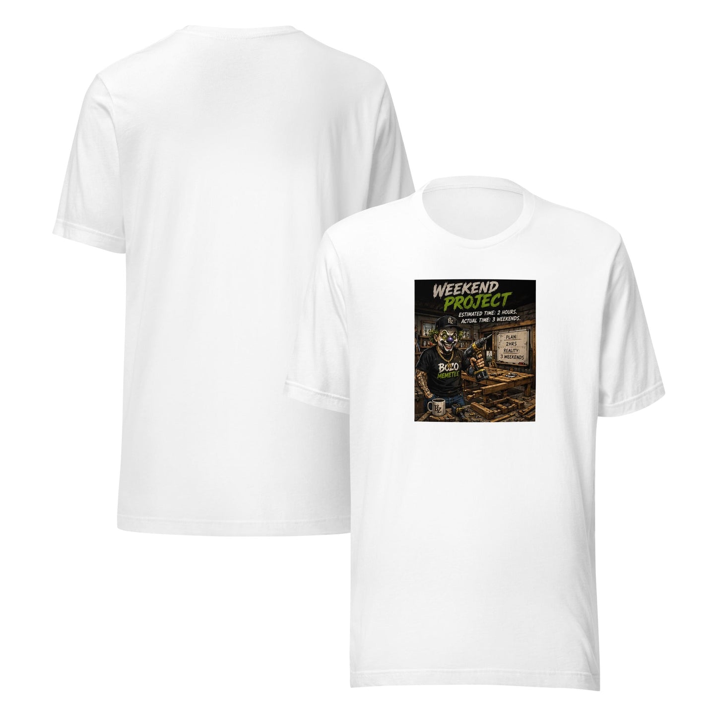 WEEKEND PROJECT | Unisex t-shirt – BoZoMemeTêê | mème streetwear