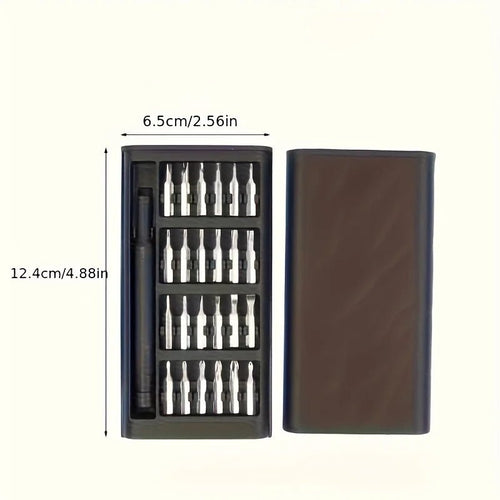 25 in 1 mini screwdriver set, flat head and cross shaped small screwdrivers, suitable for electronic products Electronics – BoZoMemeTêê | mème streetwear