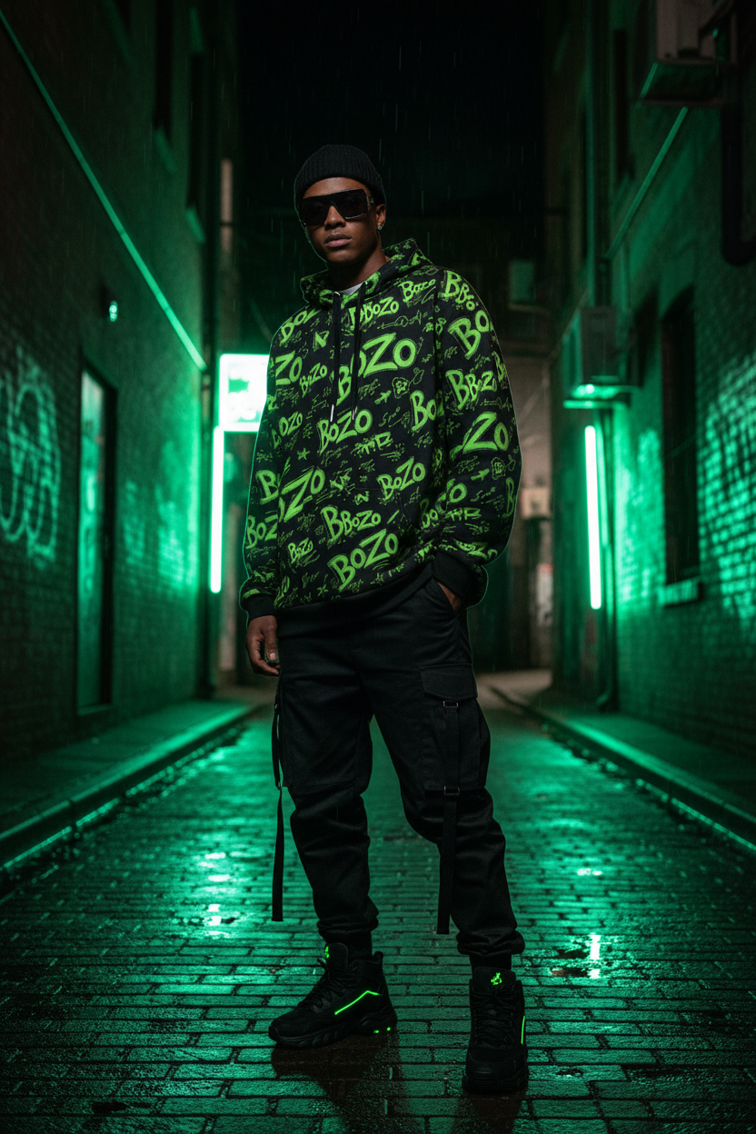 Original BoZo TagOver | Green Hoodie