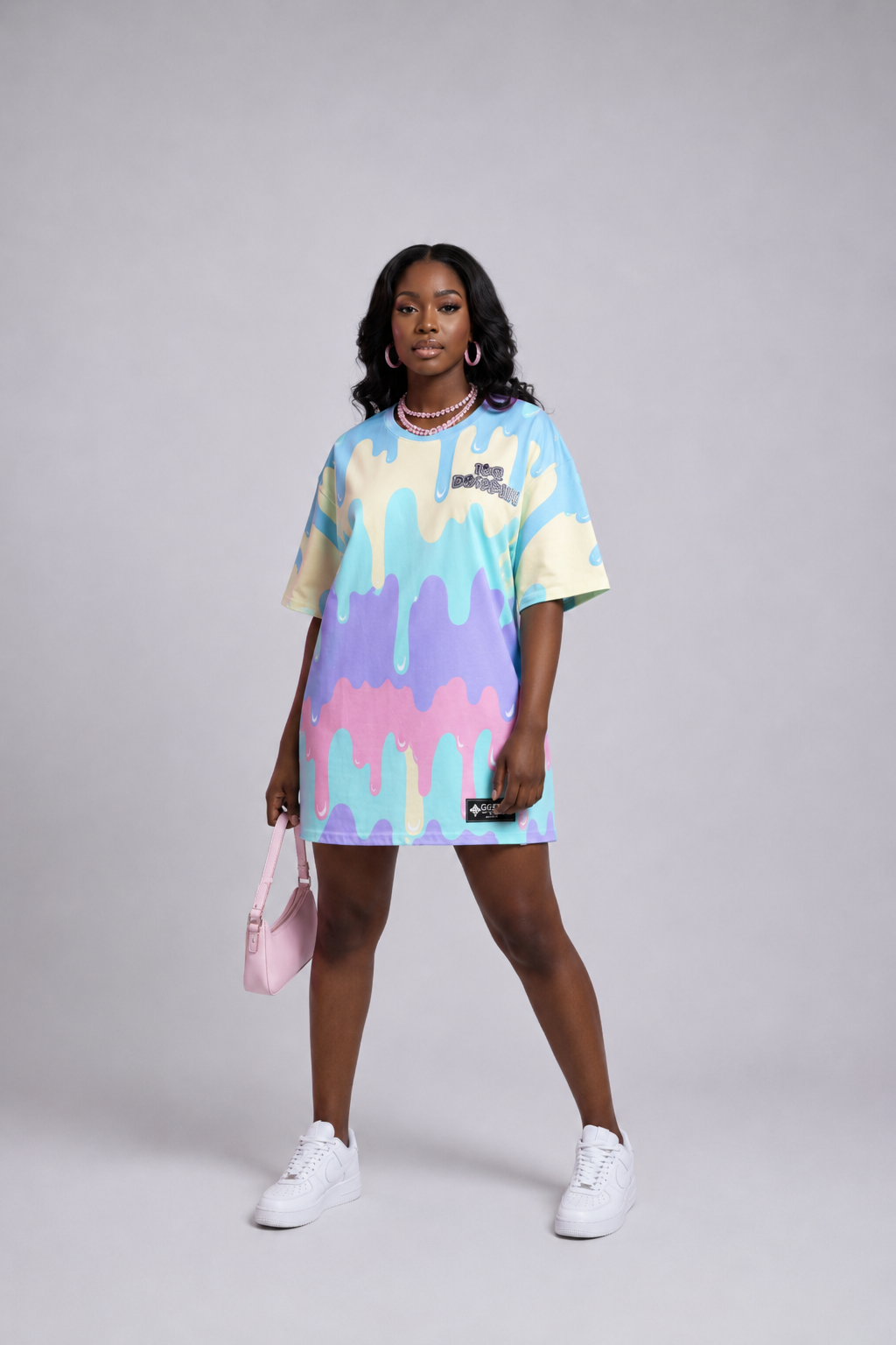 ICE SCREAM Grape Freeze all-over drip print t-shirt by BoZo CLNFT Division