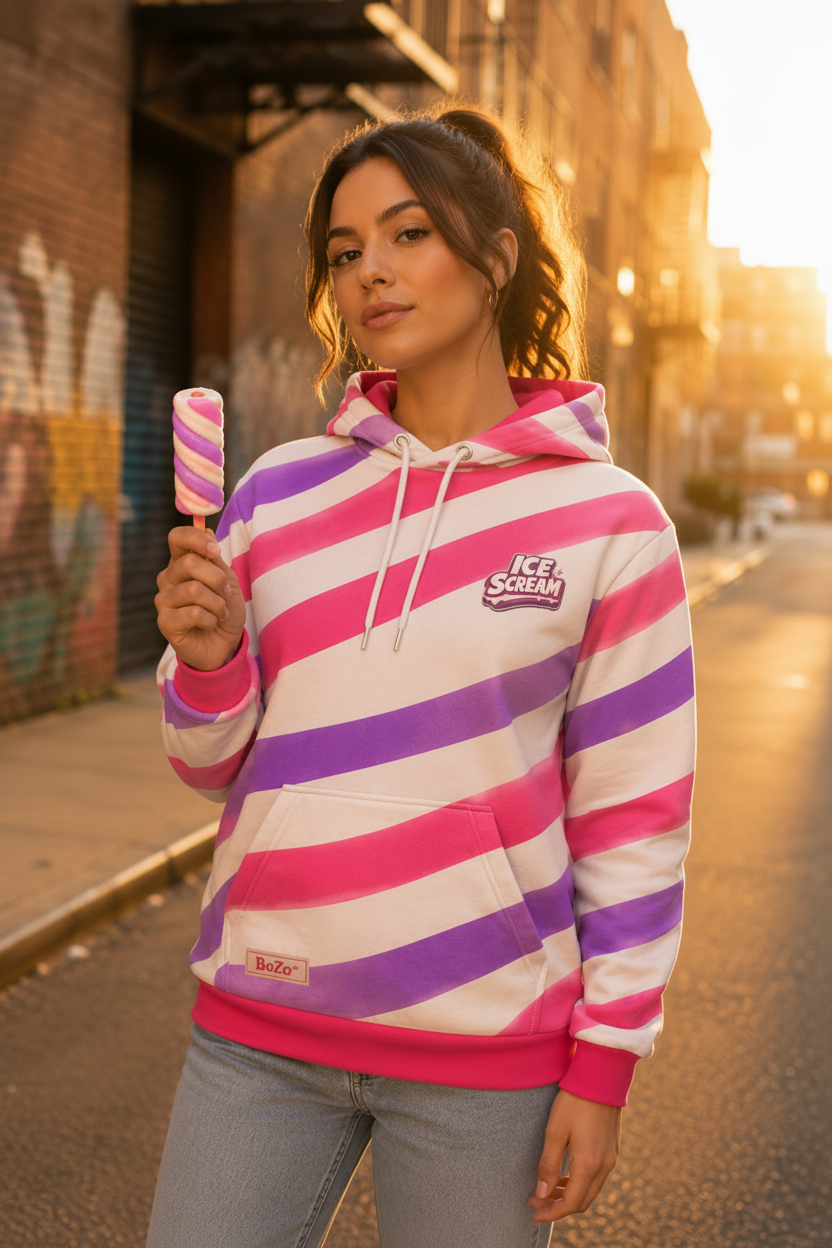 Fruity Fluffy Juice | ICE SCREAM | Limited Edition Hoodie