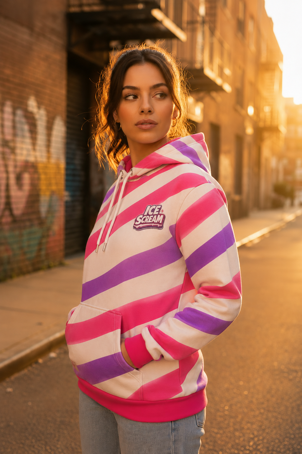 Fruity Fluffy Juice | ICE SCREAM | Limited Edition Hoodie