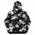 ICE SCREAM Phantom Freeze Black Grey Camo Hoodie back view