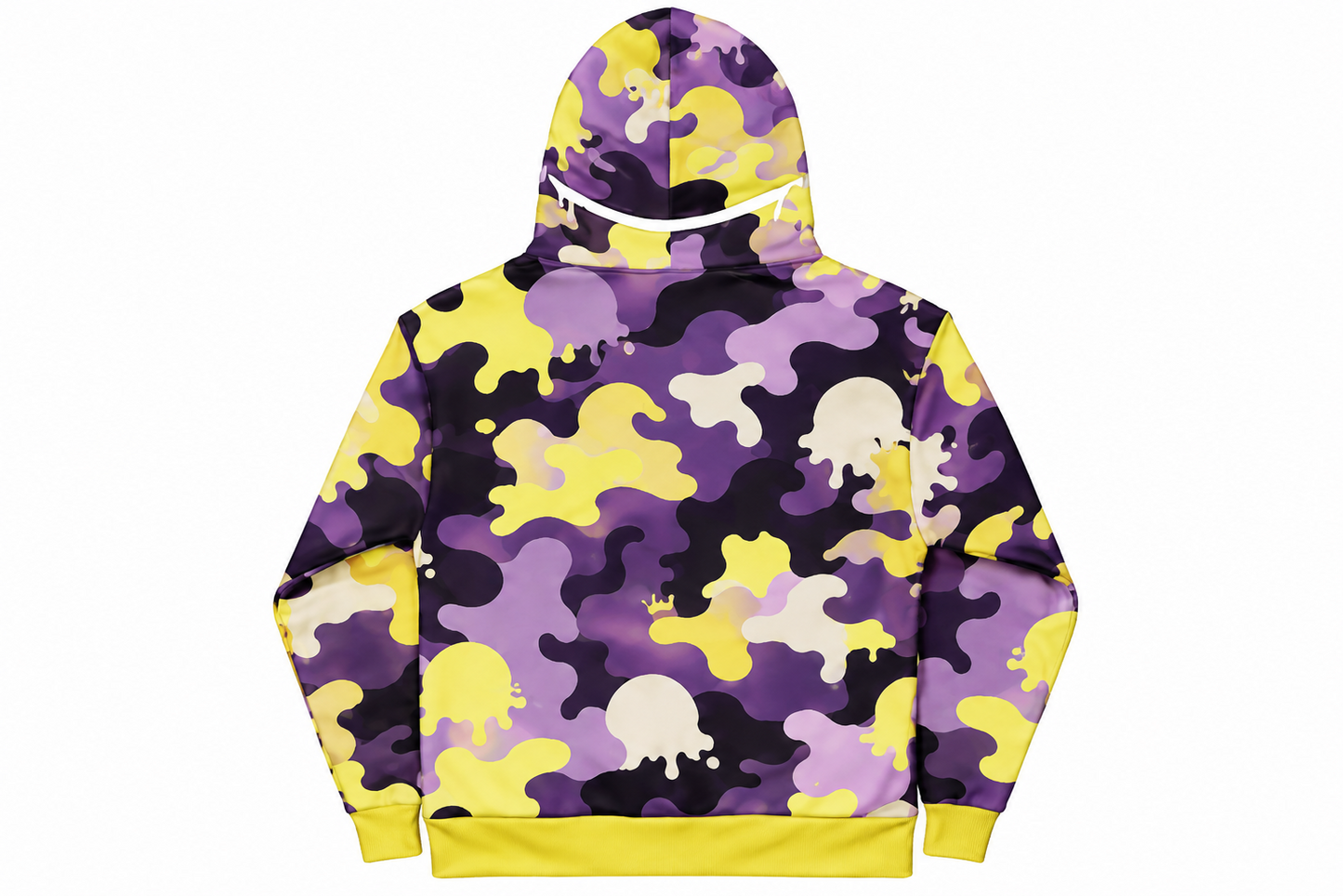 YELLOW DRIP | MAMMOTH ICE SCREAM Camo Hoodie | BoZo™ StreetWear
