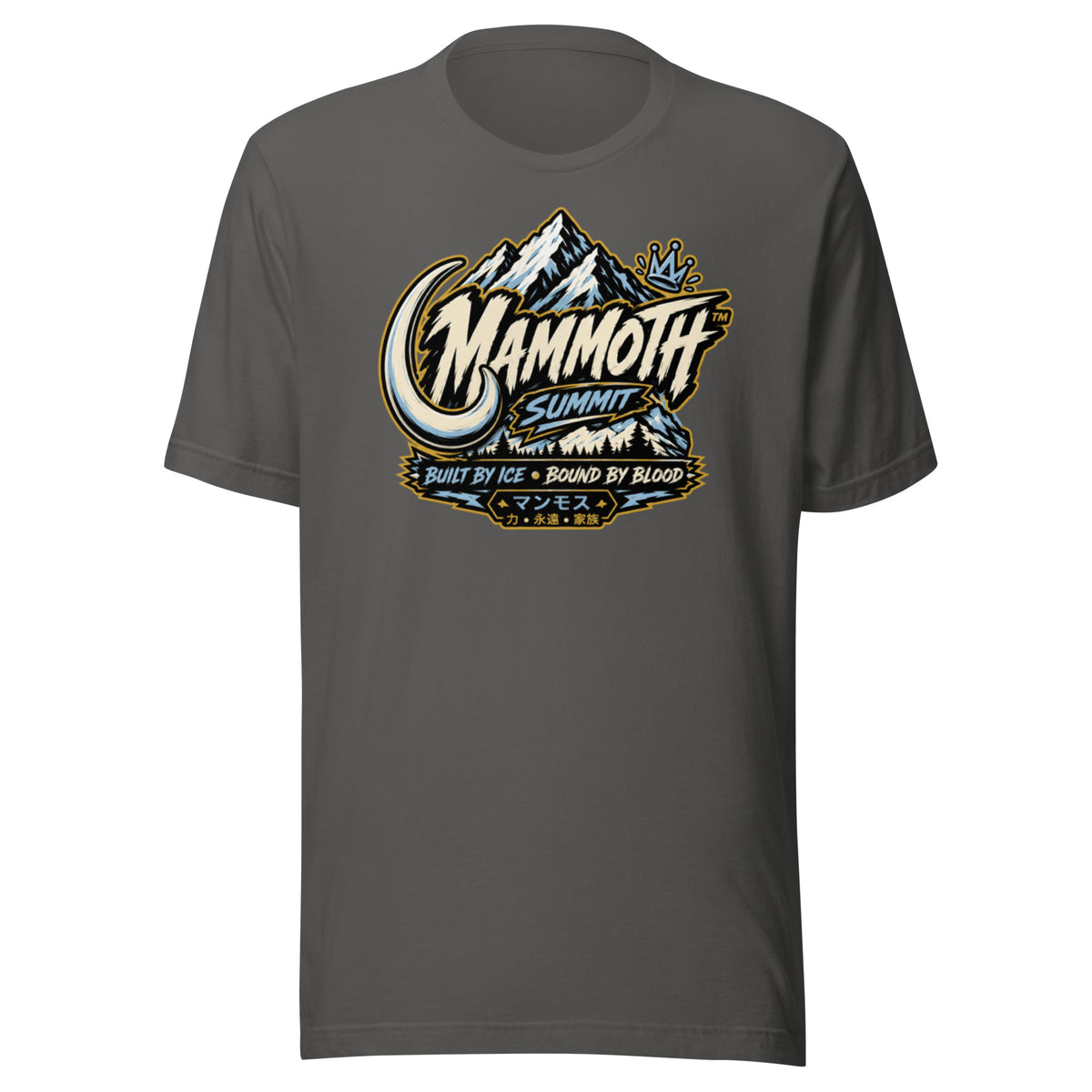 BUILT BY ICE | MAMMTOH | SUMMIT Unisex t-shirt