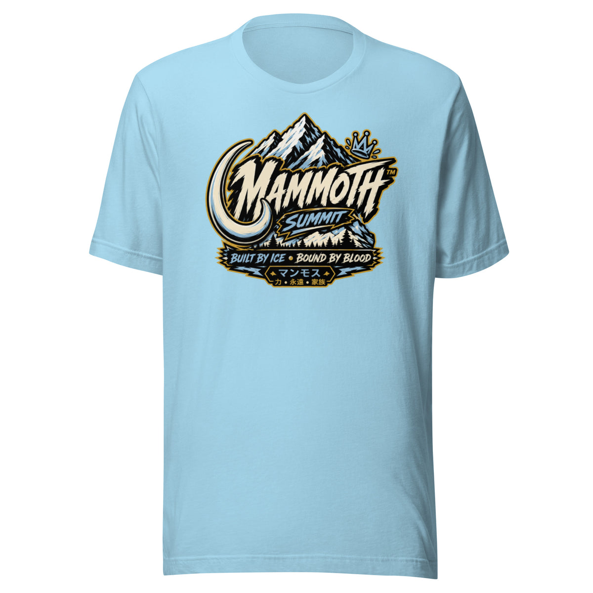 BUILT BY ICE | MAMMTOH | SUMMIT Unisex t-shirt