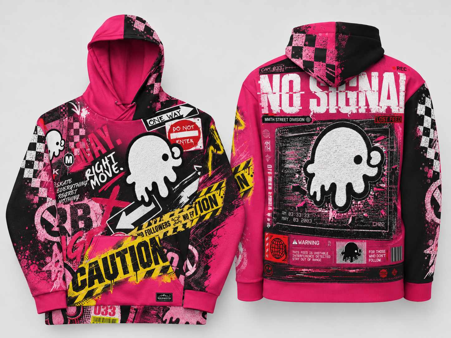 MAMMOCHI 033 | No Signal Hoodie | LIMITED VERSION