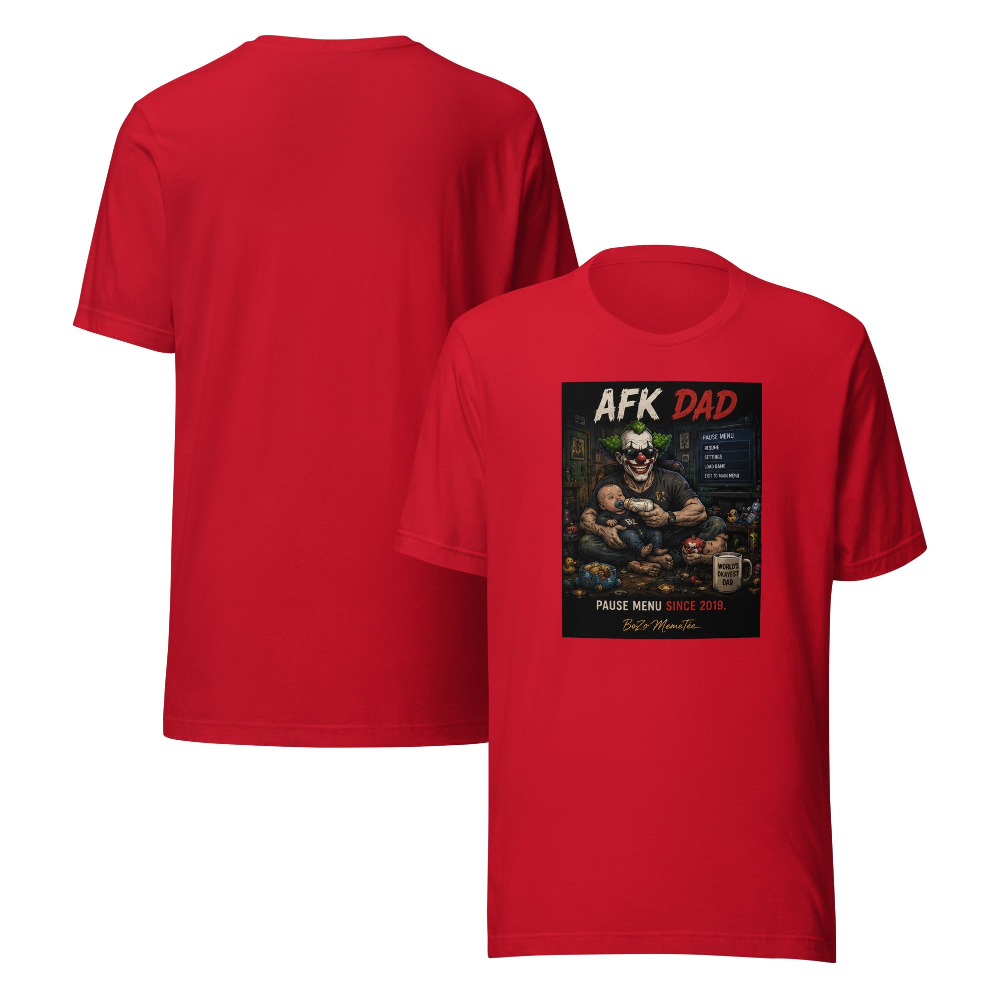 AFK DAD | Unisex t-shirt – BoZoMemeTêê | mème streetwear
