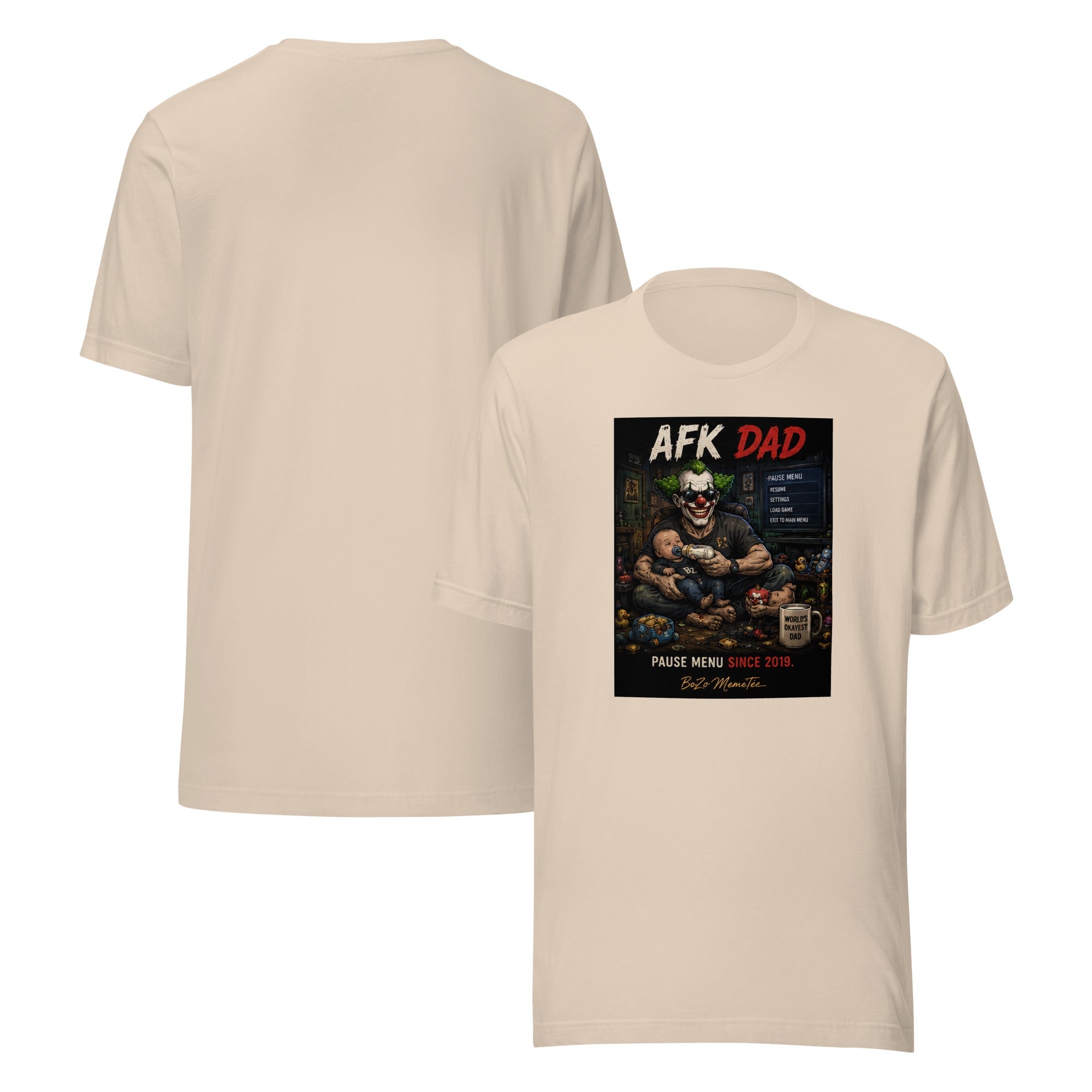 AFK DAD | Unisex t-shirt – BoZoMemeTêê | mème streetwear