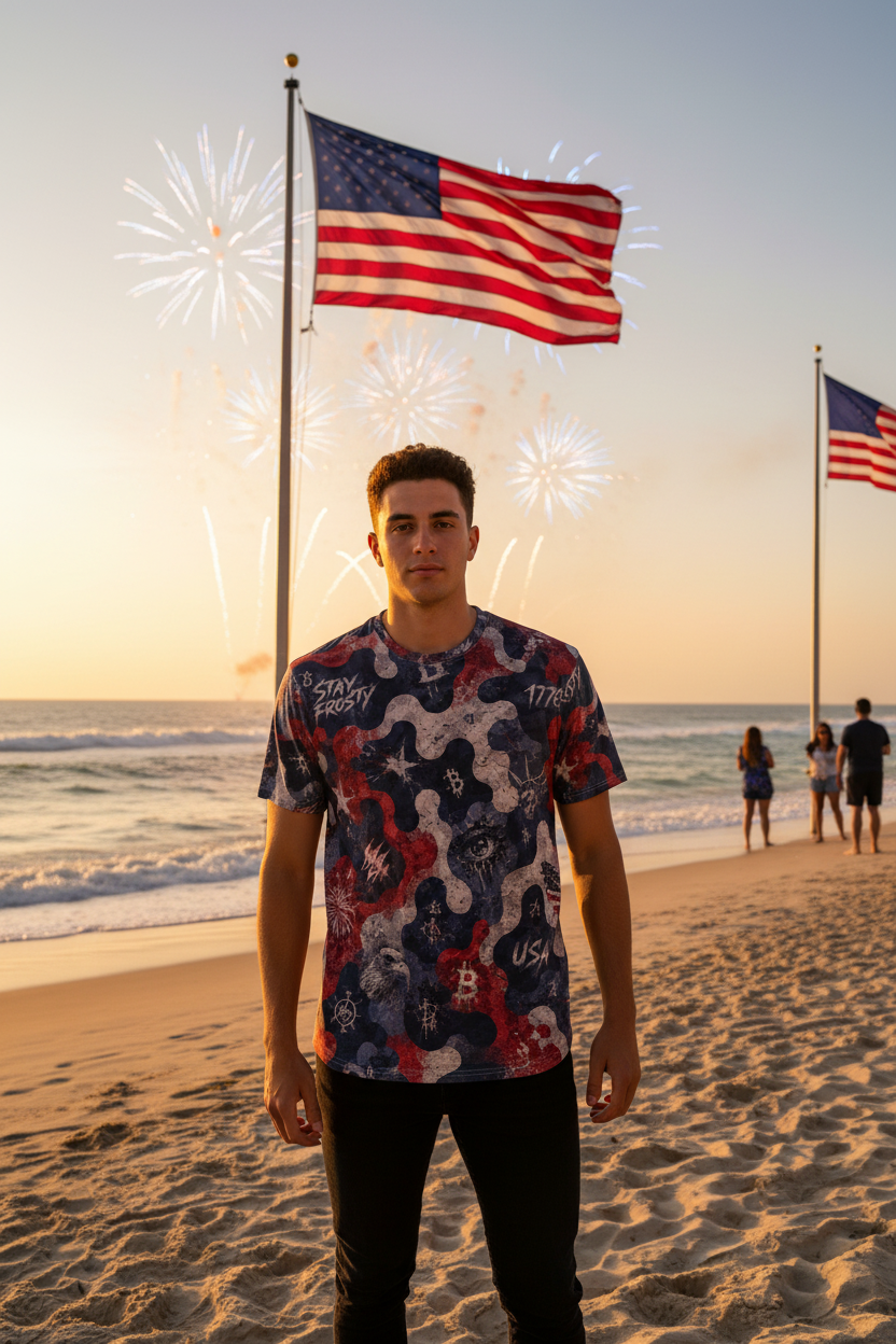 BoZo™ 4th of July — Special Edition Crew Neck T-Shirt