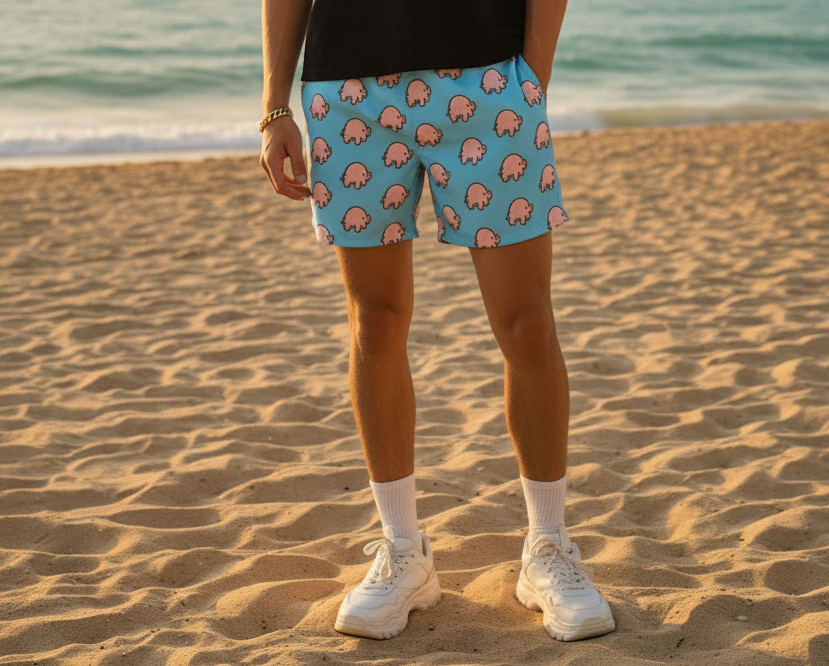 THE FAMILY | PINK MAMMOTH | Swim Trunks