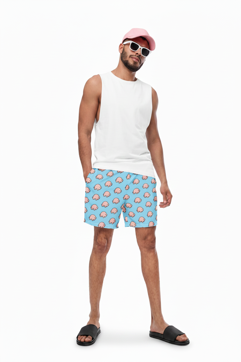 THE FAMILY | PINK MAMMOTH | Swim Trunks