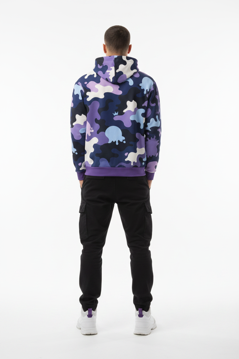 PURPLE DRIP  | ICE SCREAM X MAMMOTH | We Evolved Past Apes Hoodie |