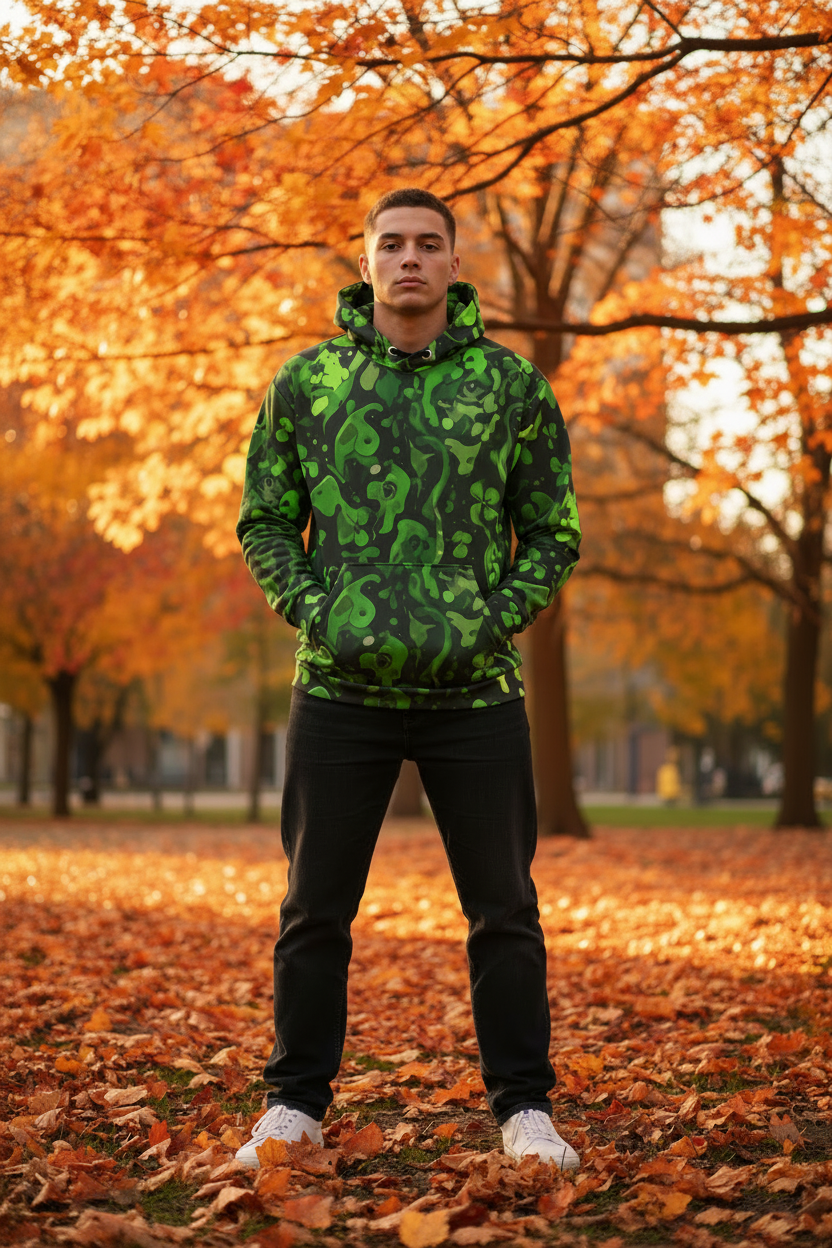 BoZo™ "Life" 002 — All-Over Print Hoodie