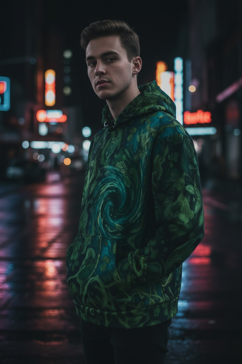 BoZo™ "Water or Alive?" 001 — All-Over Print Hoodie