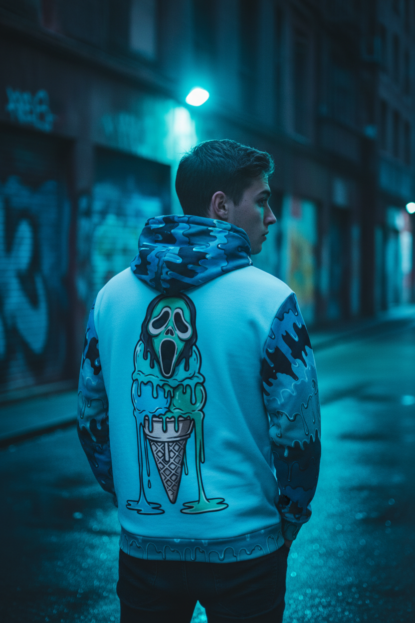 ICE ICE READY | ICE SCREAM | Unisex cotton hoodie