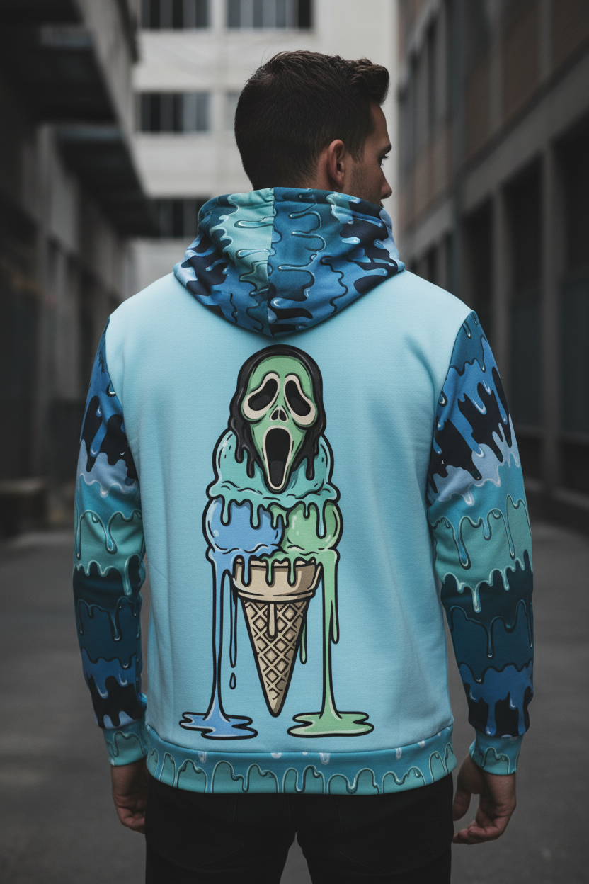 ICE ICE READY | ICE SCREAM | Unisex cotton hoodie