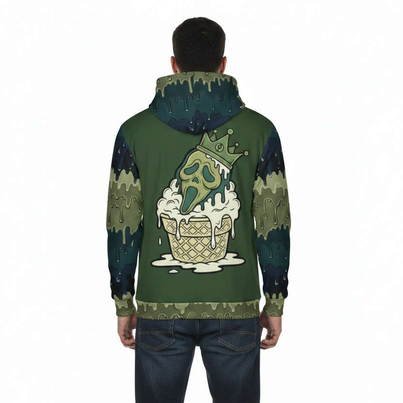 DRIP KING | ICE SCREAM | Unisex cotton hoodie