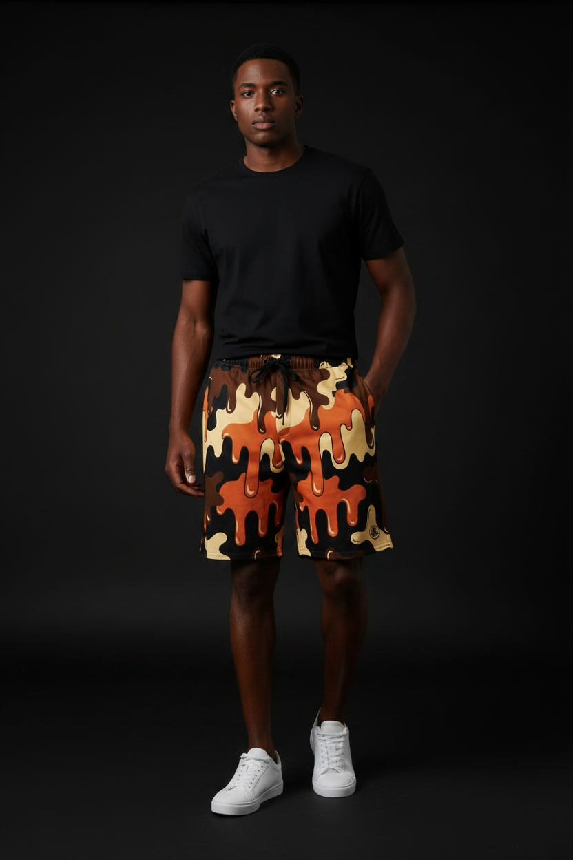 Magma Drip YABAD Short | BoZo™ StreetWear
