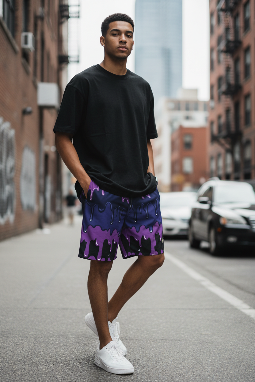ICE SCREAM | PURPLE CANDY | long short