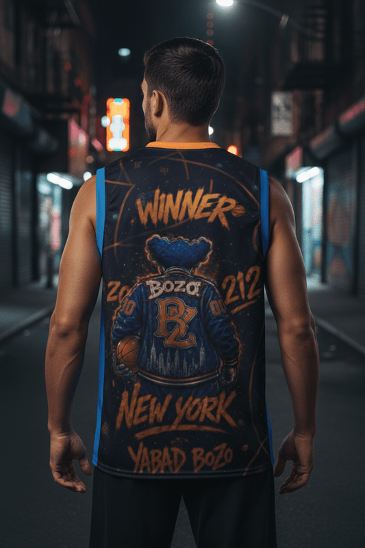 Basketball Jersey BoZo™️ | WINNER 🥇 New York Edition Jersey – BoZoMemeTêê | mème streetwear