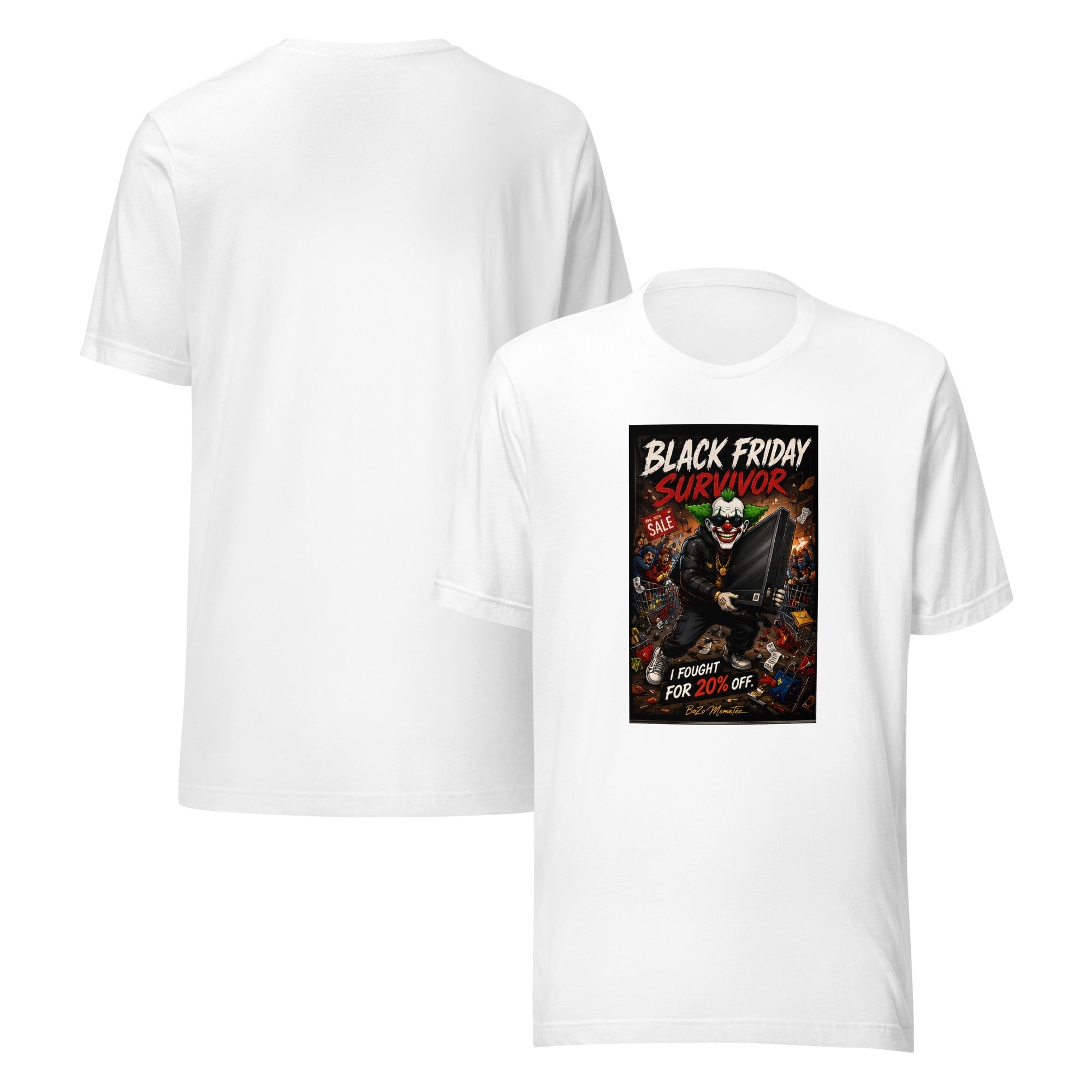 BLACK FRIDAY | Unisex t-shirt T-shirt – BoZoMemeTêê | mème streetwear