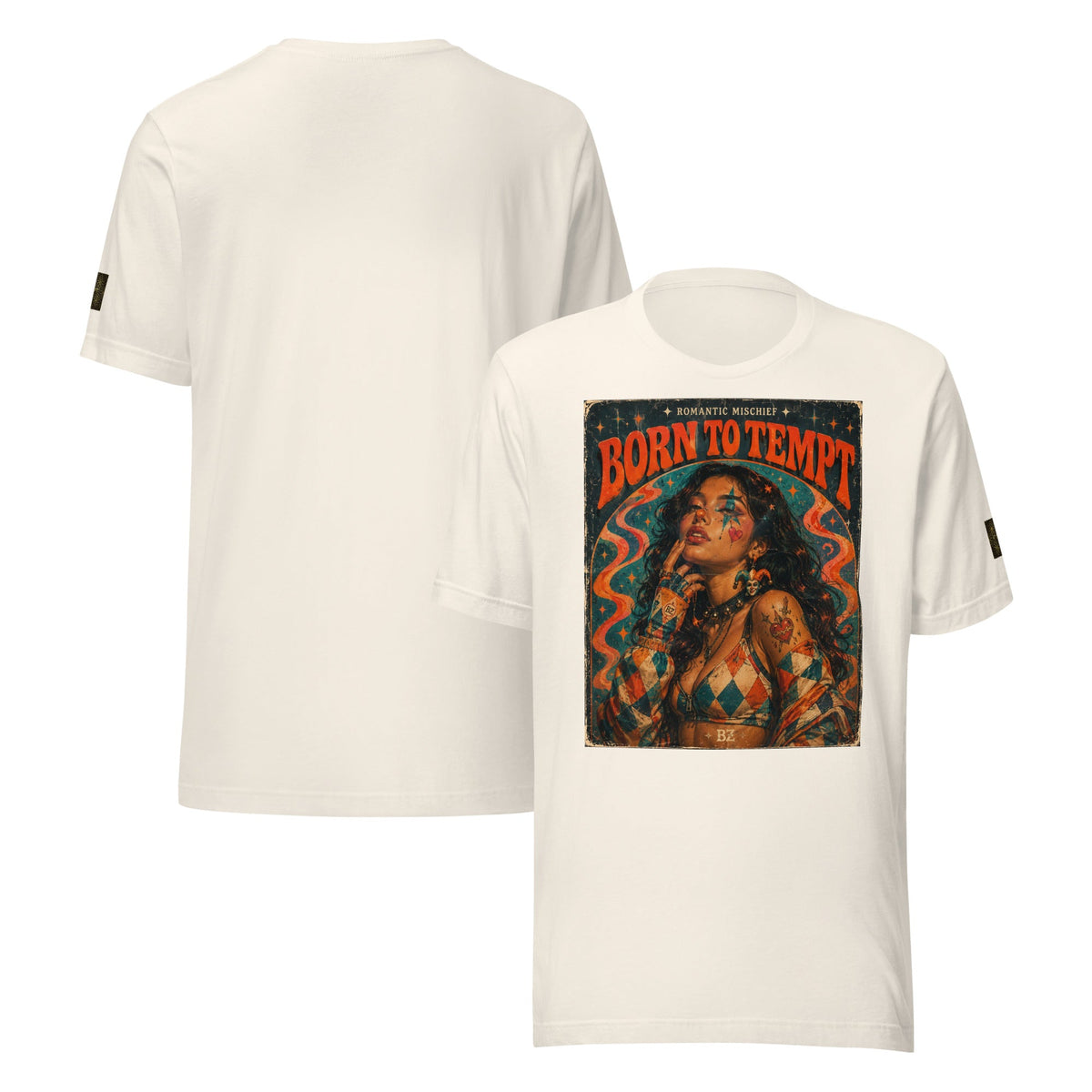 BORN TO TEMPT | Unisex t-shirt – BoZoMemeTêê | mème streetwear