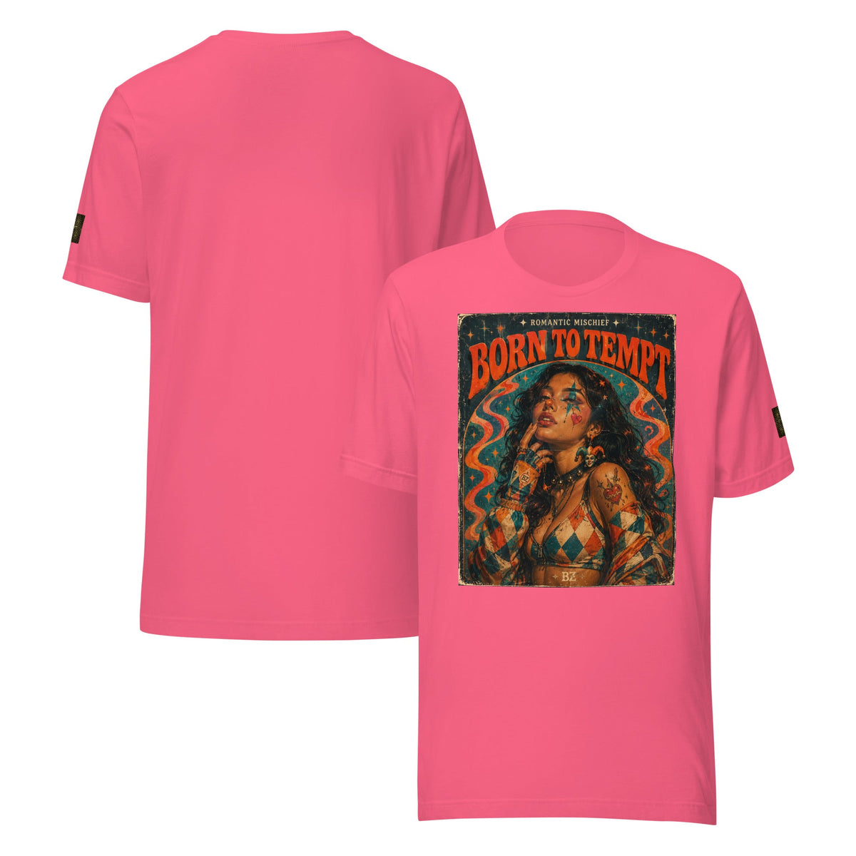 BORN TO TEMPT | Unisex t-shirt – BoZoMemeTêê | mème streetwear