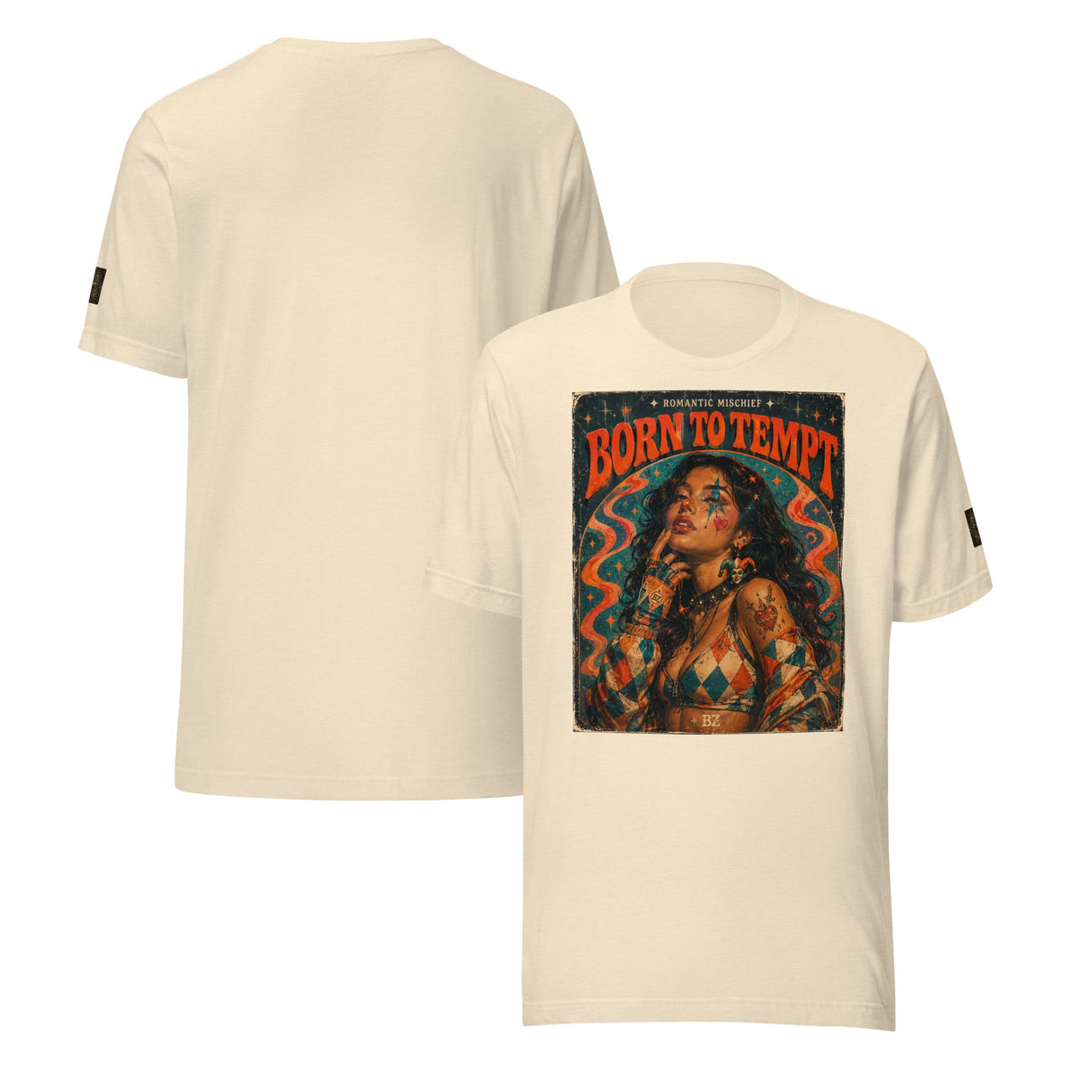 BORN TO TEMPT | Unisex t-shirt – BoZoMemeTêê | mème streetwear