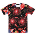 BoZo™— 4th of July 🇺🇸 Men’s cotton crew neck t-shirt DIRECT - TO - FABRIC – BoZoMemeTêê | mème streetwear
