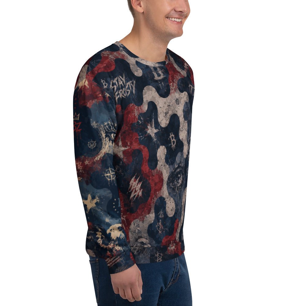 BoZo™ 4th of July / Special Edition All-Over Print Sweatshirt Sweatshirt – BoZoMemeTêê | mème streetwear