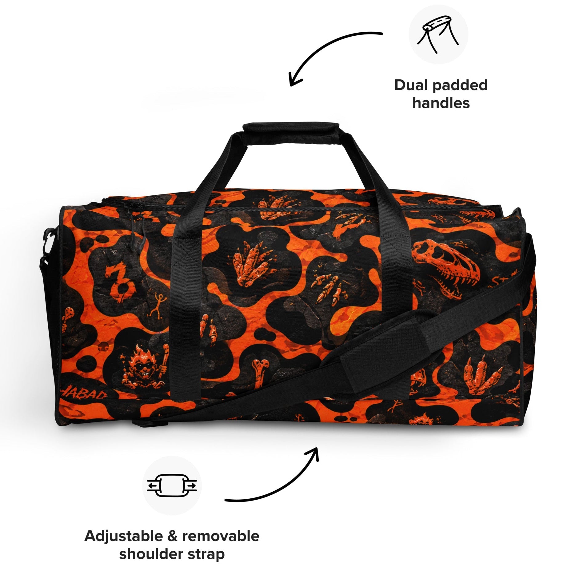 BoZo™ All-Over Print Duffle Bag Sac – BoZoMemeTêê | mème streetwear