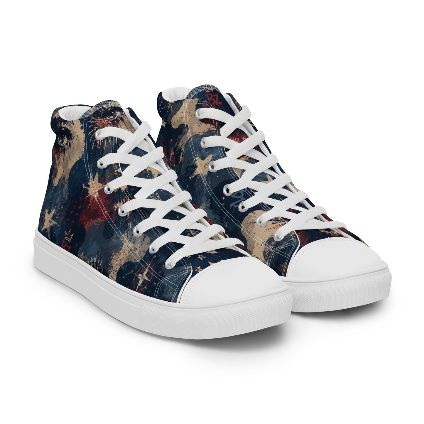 BoZo™ BZ KING V1 / Patriot Shoe High Top Chaussures – BoZoMemeTêê | mème streetwear