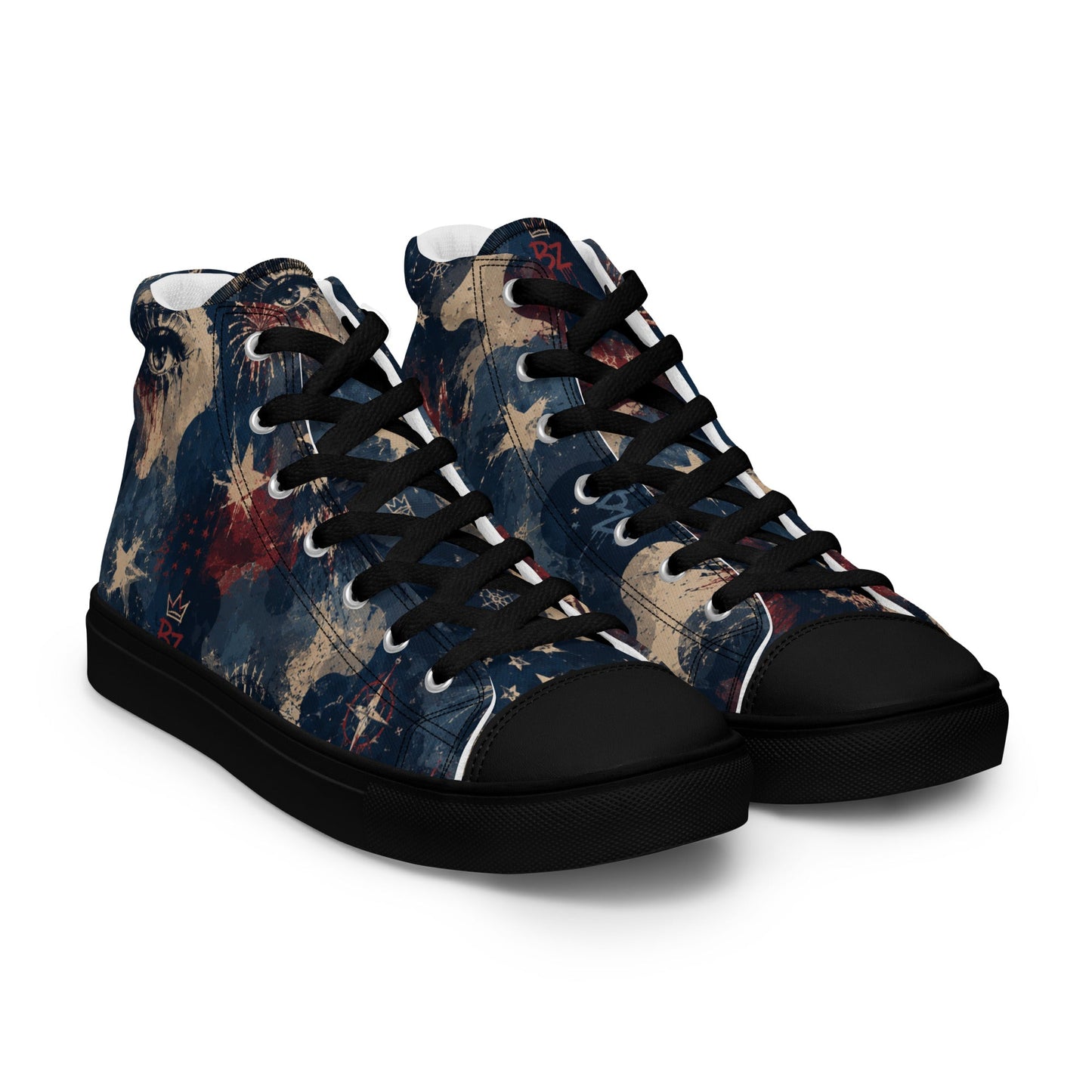 BoZo™ BZ KING V1 / Patriot Shoe High Top Chaussures – BoZoMemeTêê | mème streetwear