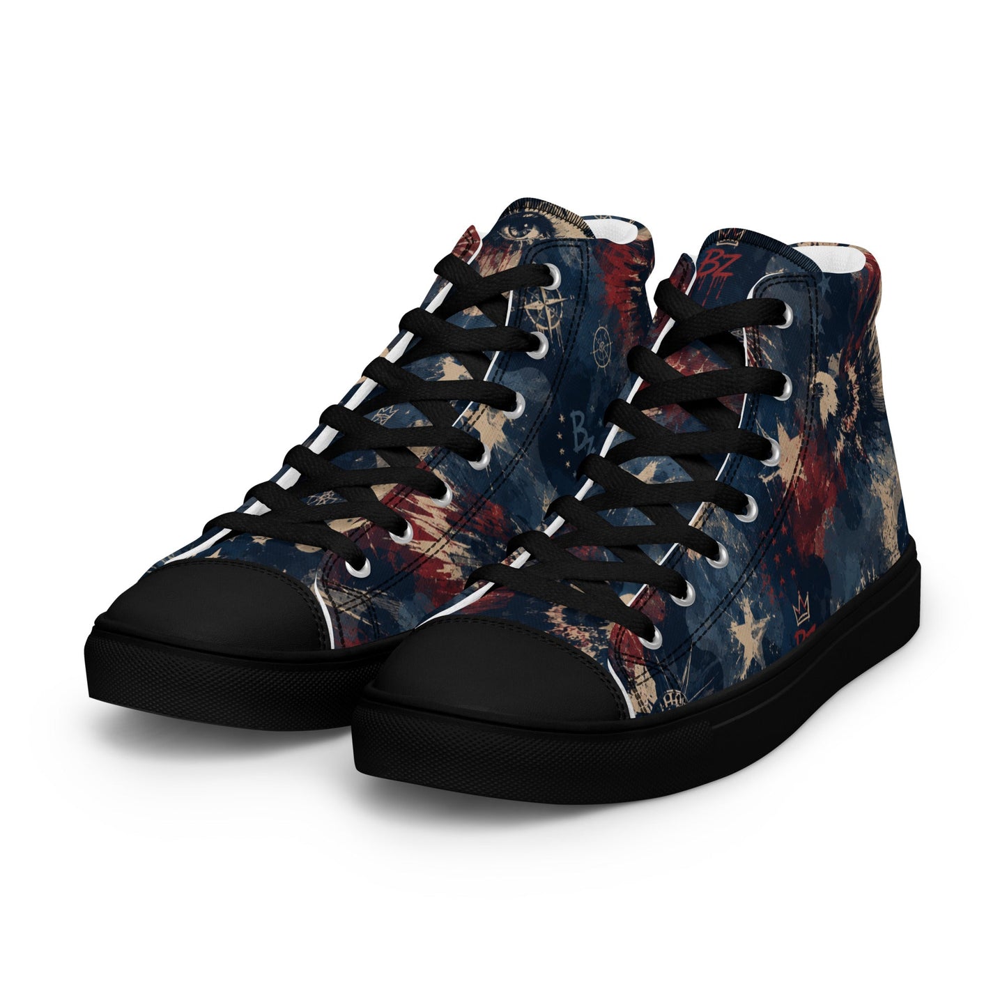 BoZo™ BZ KING V1 / Patriot Shoe High Top Chaussures – BoZoMemeTêê | mème streetwear