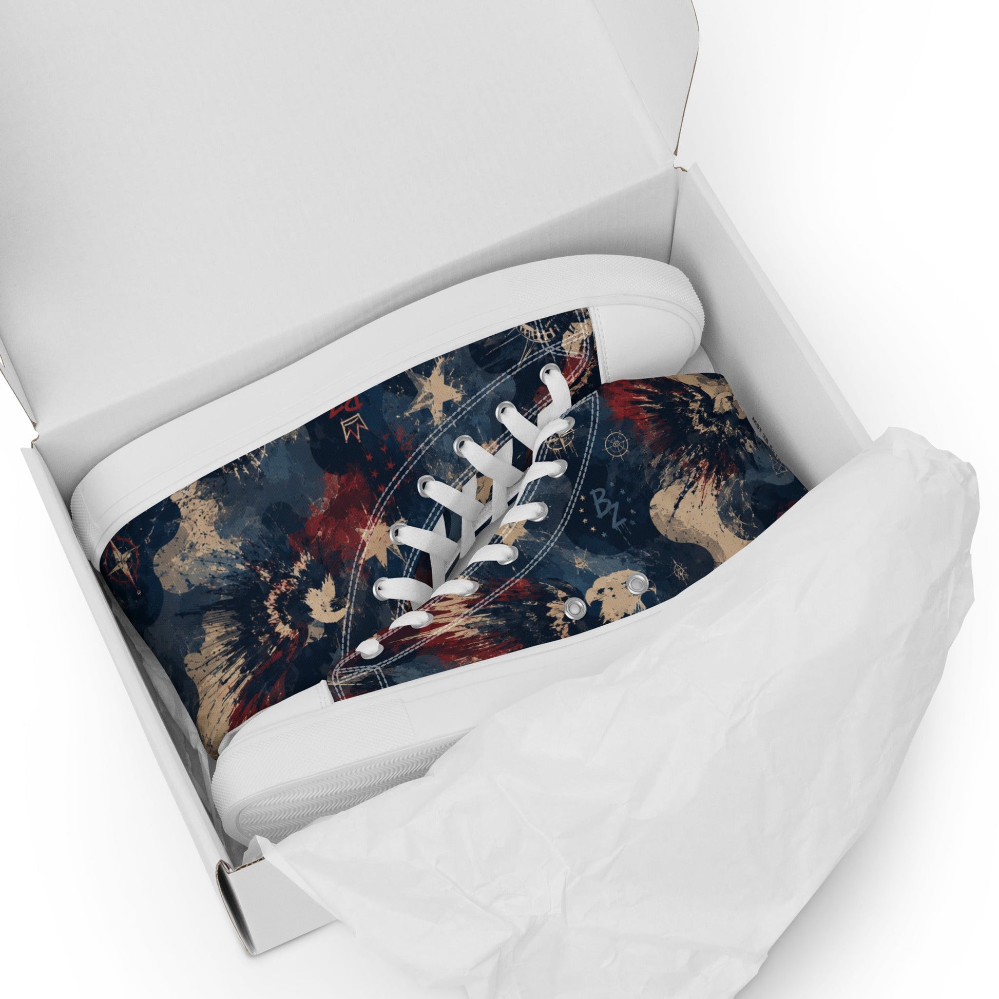 BoZo™ BZ KING V1 / Patriot Shoe High Top Chaussures – BoZoMemeTêê | mème streetwear