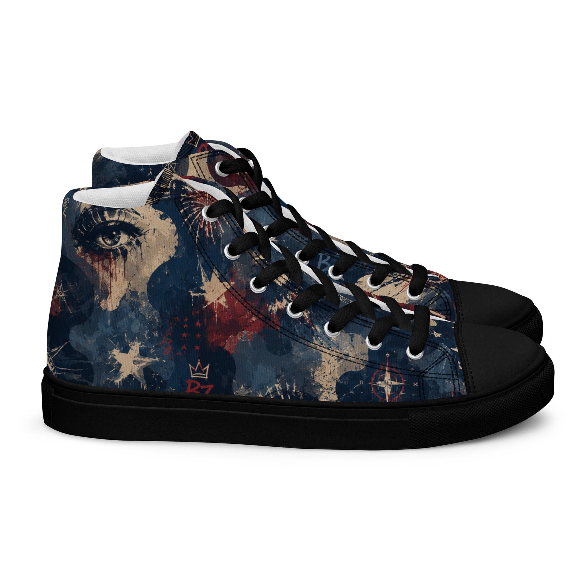 BoZo™ BZ KING V1 / Patriot Shoe High Top Chaussures – BoZoMemeTêê | mème streetwear