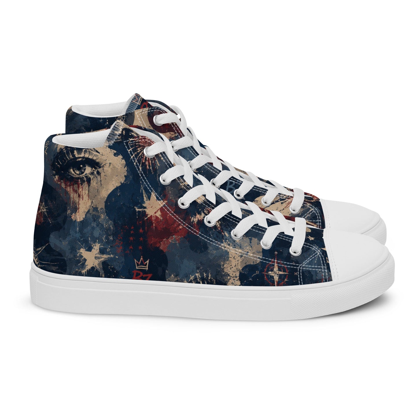 BoZo™ BZ KING V1 / Patriot Shoe High Top Chaussures – BoZoMemeTêê | mème streetwear