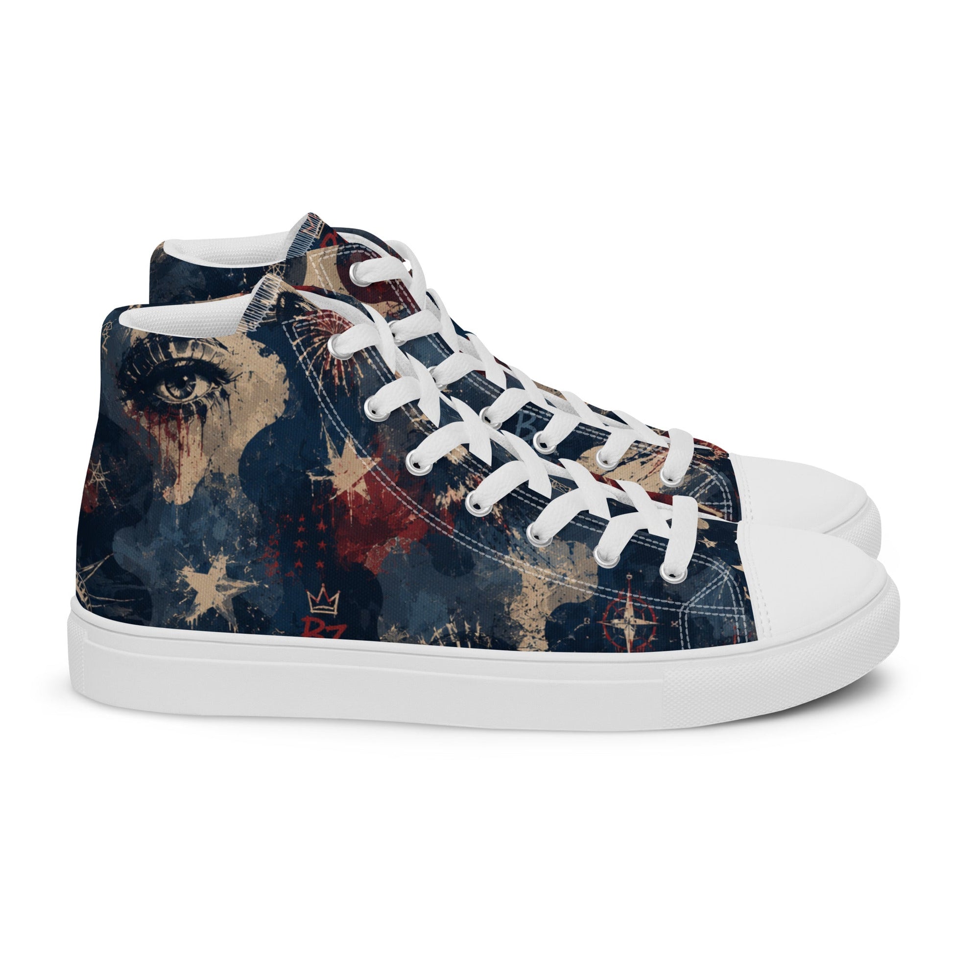 BoZo™ BZ KING V1 / Patriot Shoe High Top Chaussures – BoZoMemeTêê | mème streetwear