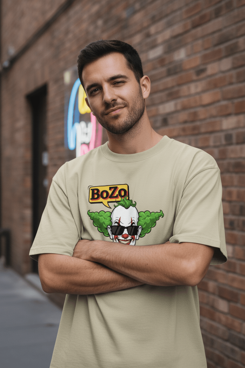 BoZo™— Certified / Oversized faded t-shirt /New! T-Shirt – BoZoMemeTêê | mème streetwear