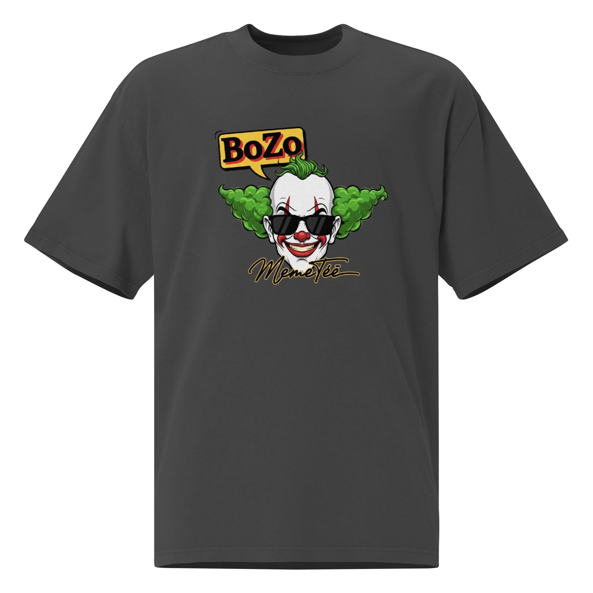 BoZo Certified / Oversized faded t-shirt – BoZoMemeTêê | mème streetwear