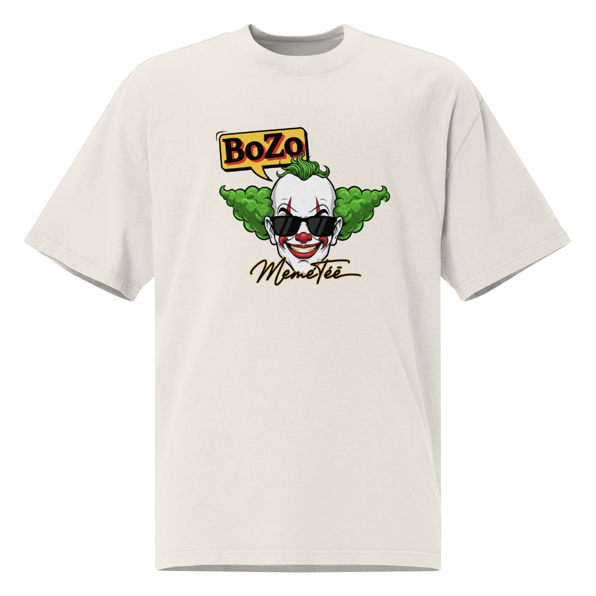 BoZo Certified / Oversized faded t-shirt – BoZoMemeTêê | mème streetwear