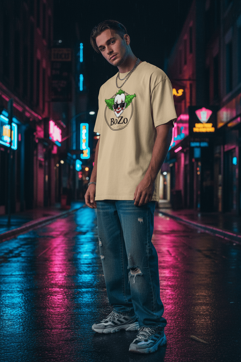 BoZo™— Classic / Oversized faded t-shirt /New! T-Shirt – BoZoMemeTêê | mème streetwear