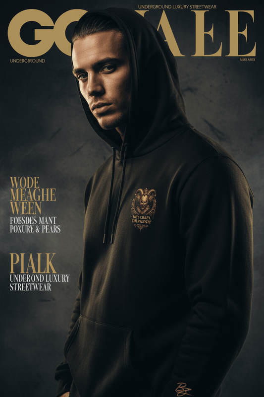 BoZo Drip 001 | Hoodie BZ Black/Gold Hoodie – BoZoMemeTêê | mème streetwear