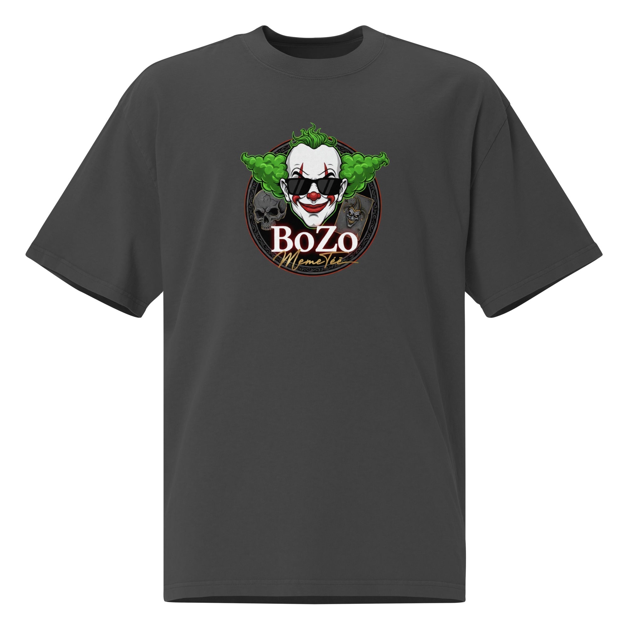 BoZo Gamer / Oversized faded t-shirt – BoZoMemeTêê | mème streetwear