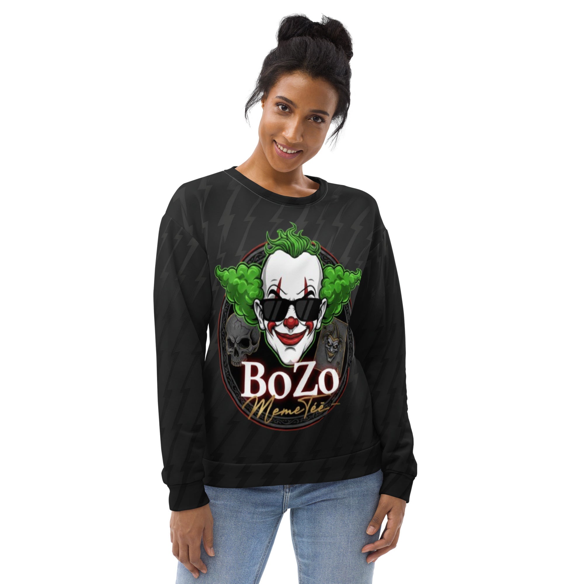 BoZo Gamer Unisex Sweatshirt CUT - SEW – BoZoMemeTêê | mème streetwear