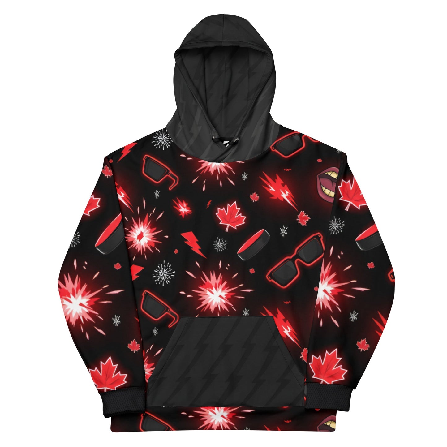BoZo™ Oh Canada — Unisex Hoodie CUT-SEW – BoZoMemeTêê | mème streetwear