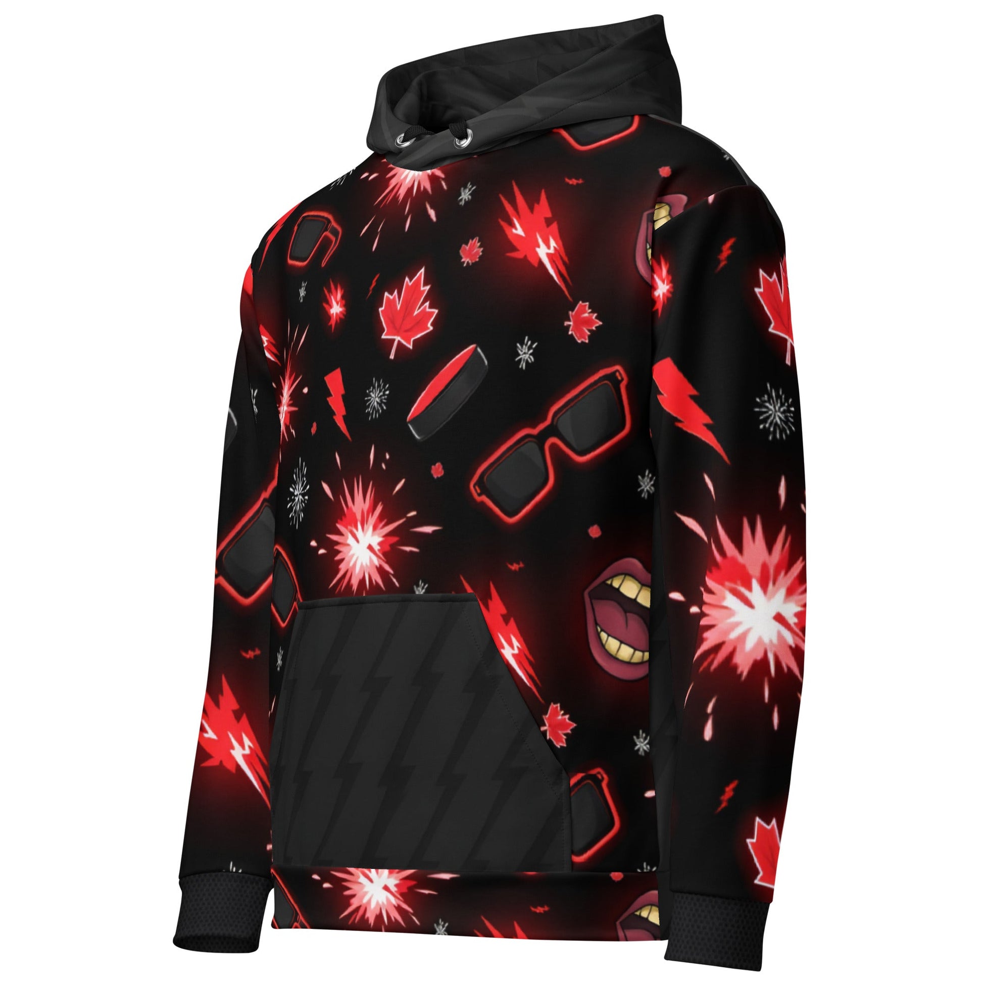 BoZo™ Oh Canada — Unisex Hoodie CUT-SEW – BoZoMemeTêê | mème streetwear