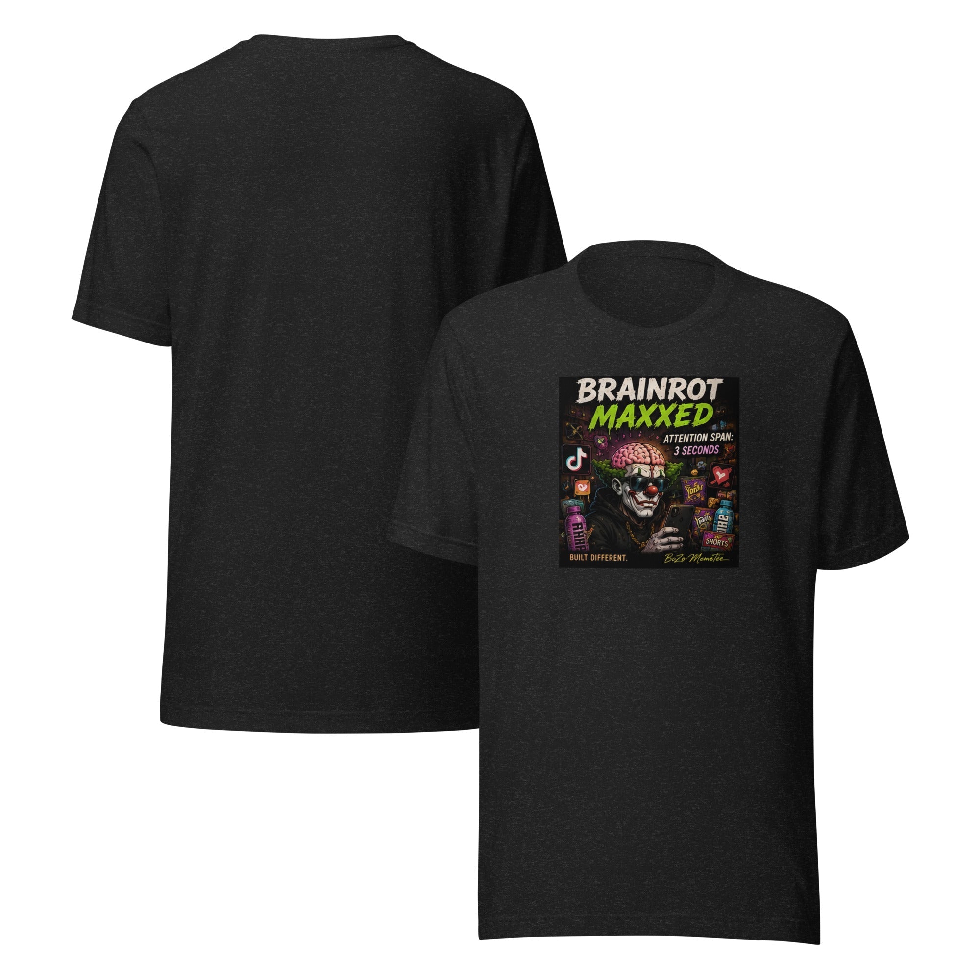 BRAINROT MAXXED | Unisex t-shirt – BoZoMemeTêê | mème streetwear